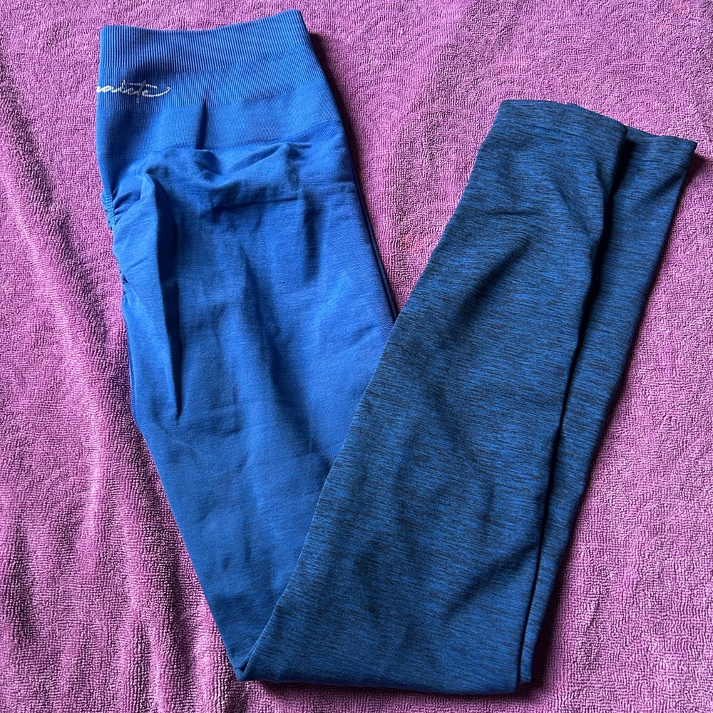 Blue Leggings
